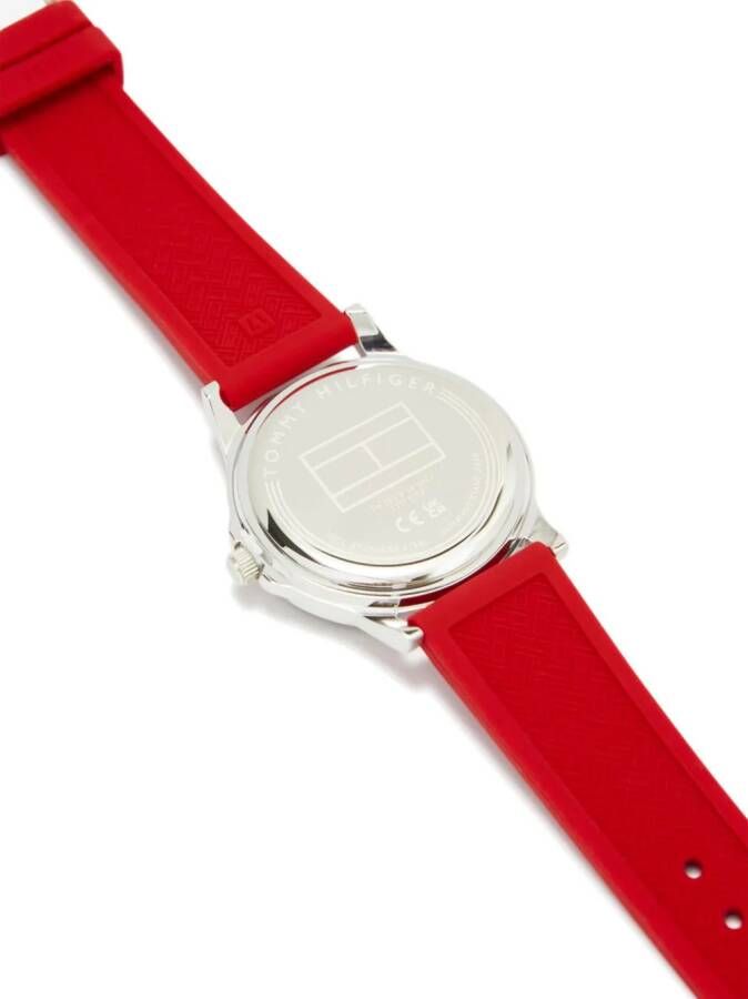 Tommy Hilfiger Junior Horloge van roestvrij staal Rood