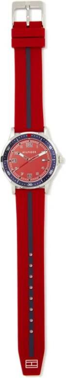 Tommy Hilfiger Junior Horloge van roestvrij staal Rood