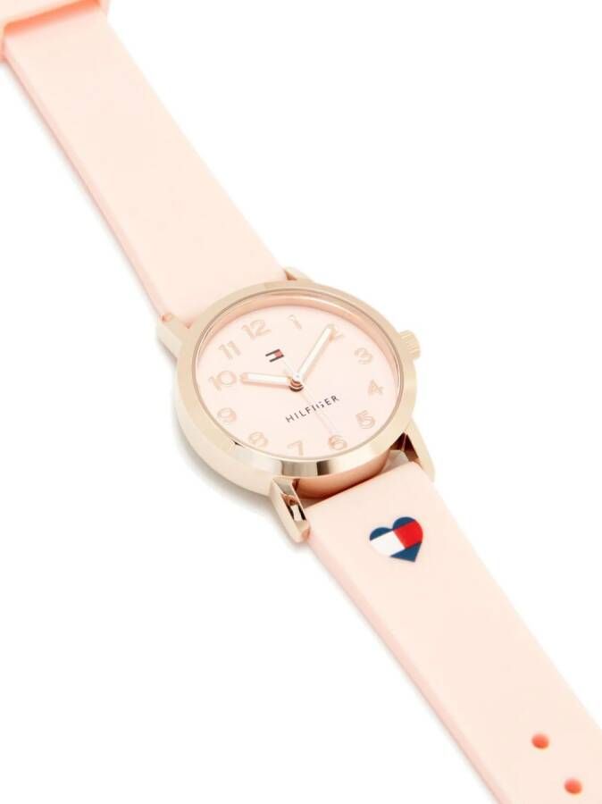 Tommy Hilfiger Junior Horloge van roestvrij staal Roze