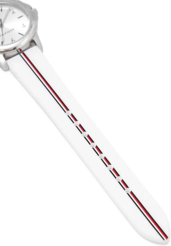 Tommy Hilfiger Junior Horloge van roestvrij staal Wit