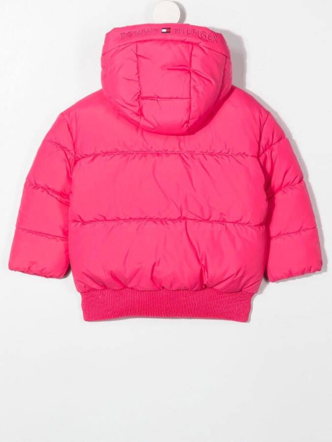 Tommy Hilfiger Junior Jack met geborduurd logo Roze