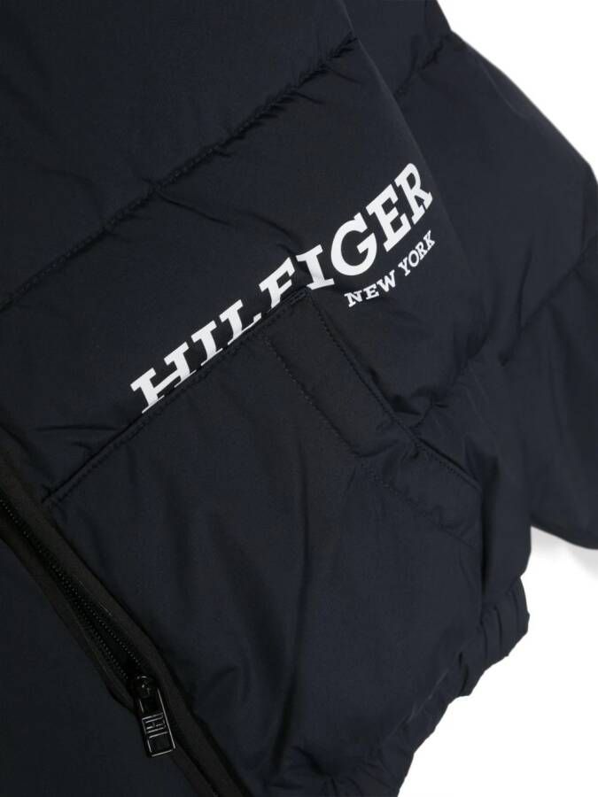 Tommy Hilfiger Junior Jack met logoprint Blauw