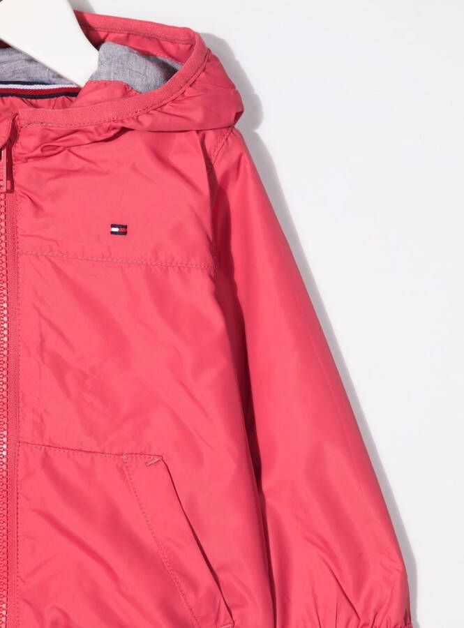 Tommy Hilfiger Junior Jack met logoprint Roze