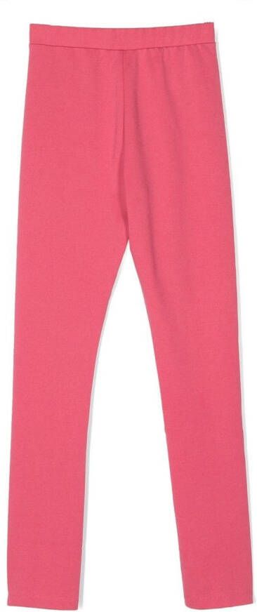 Tommy Hilfiger Junior Legging met logoband Roze