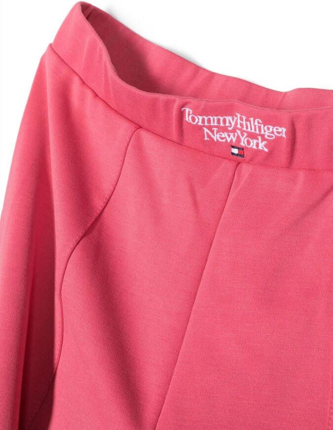Tommy Hilfiger Junior Legging met logoband Roze