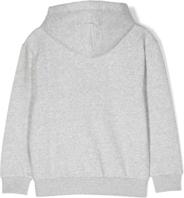 Tommy Hilfiger Junior Hoodie met patch Grijs