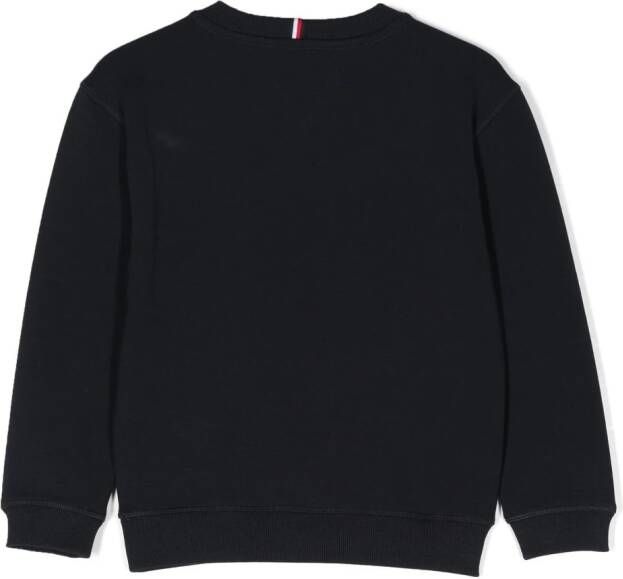 Tommy Hilfiger Junior Sweater met logoprint Blauw