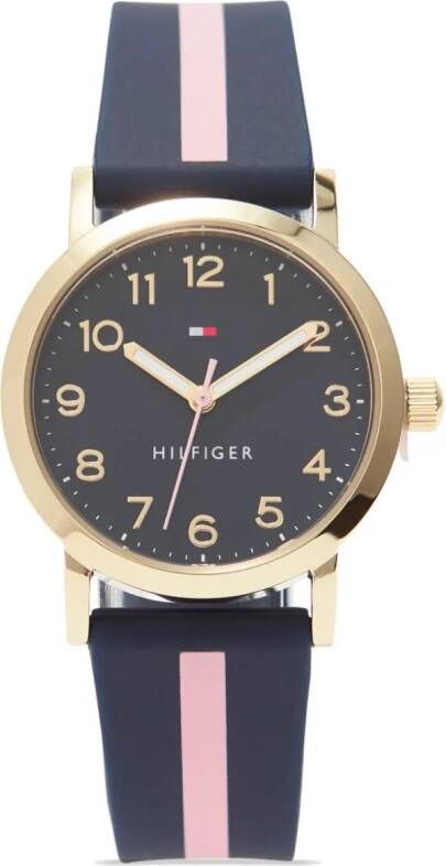 Tommy Hilfiger Junior Pet met streep-detail Blauw
