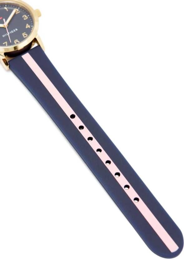 Tommy Hilfiger Junior Pet met streep-detail Blauw