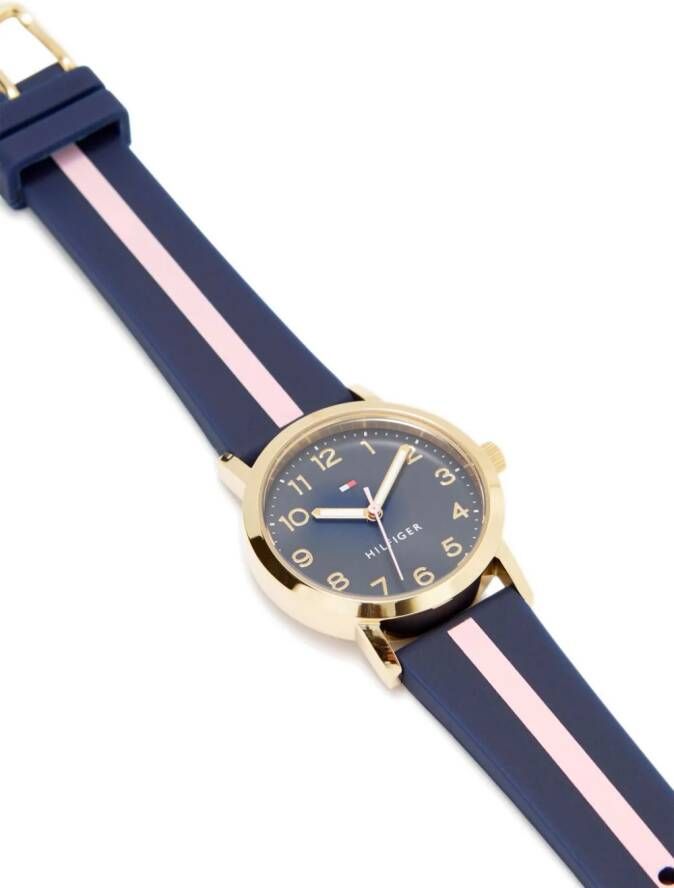 Tommy Hilfiger Junior Pet met streep-detail Blauw