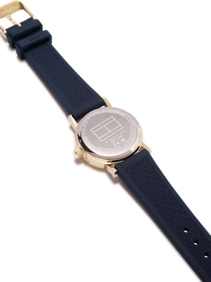Tommy Hilfiger Junior Pet met streep-detail Blauw