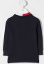 Tommy Hilfiger Junior Poloshirt met lange mouwen Blauw - Thumbnail 2