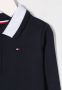 Tommy Hilfiger Junior Poloshirt met lange mouwen Blauw - Thumbnail 3