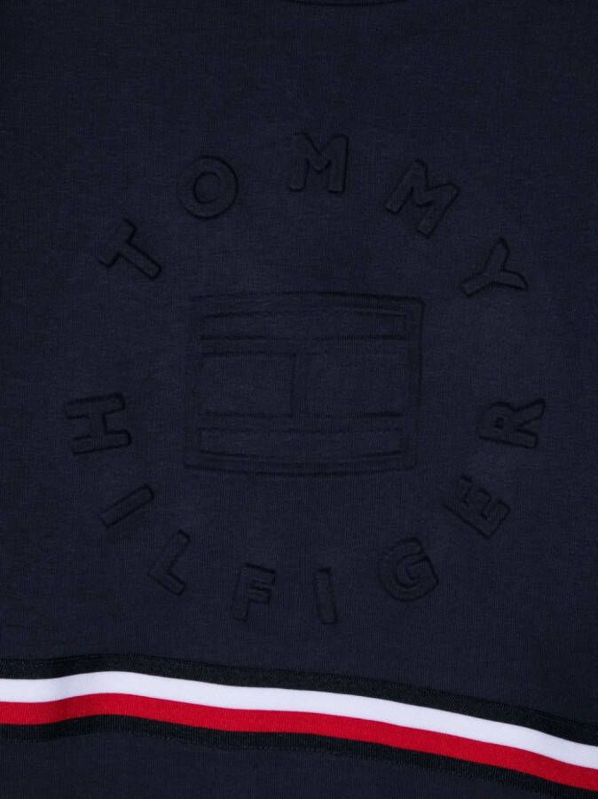 Tommy Hilfiger Junior Sweater met logo Blauw
