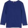 Tommy Hilfiger Junior Sweater met logoprint Blauw - Thumbnail 2
