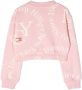Tommy Hilfiger Junior Sweater met logoprint Roze - Thumbnail 2