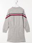 Tommy Hilfiger Junior Sweaterjurk met gestreepte afwerking Grijs - Thumbnail 2