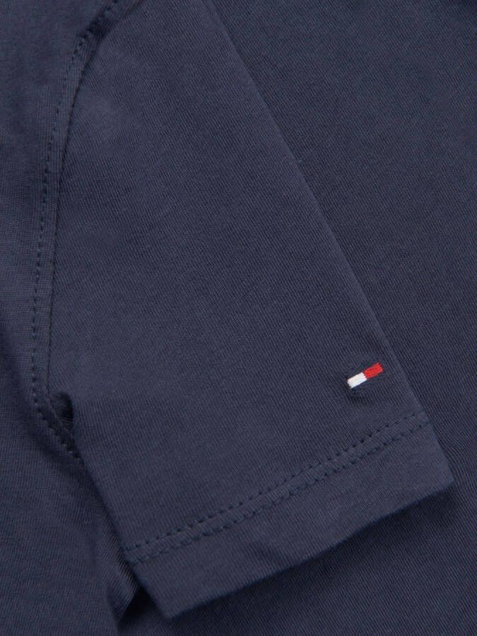 Tommy Hilfiger Junior T-shirt met logoprint Blauw