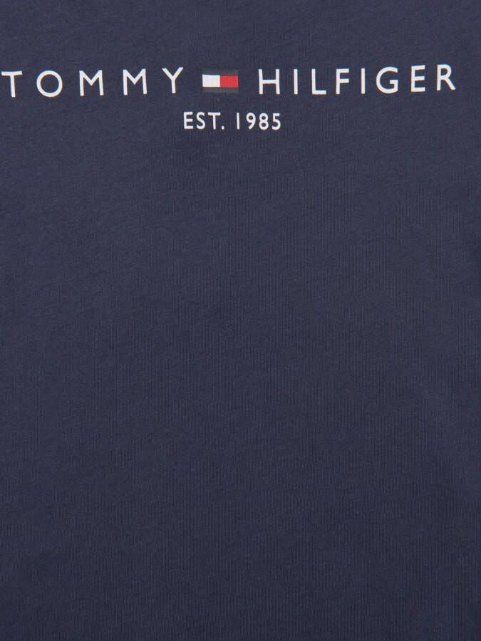 Tommy Hilfiger Junior T-shirt met logoprint Blauw
