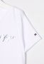 Tommy Hilfiger Junior T-shirt met logoprint Wit - Thumbnail 3