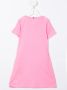 Tommy Hilfiger Junior T-shirtjurk met logoprint Roze - Thumbnail 2