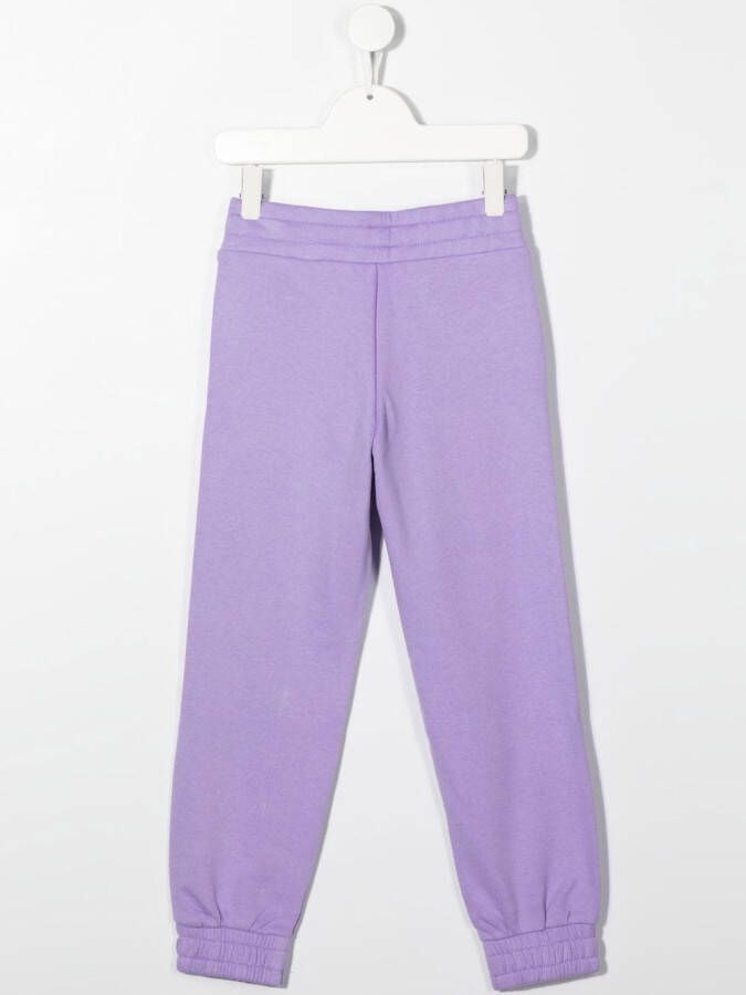 Tommy Hilfiger Junior Trainingsbroek met logoprint Paars