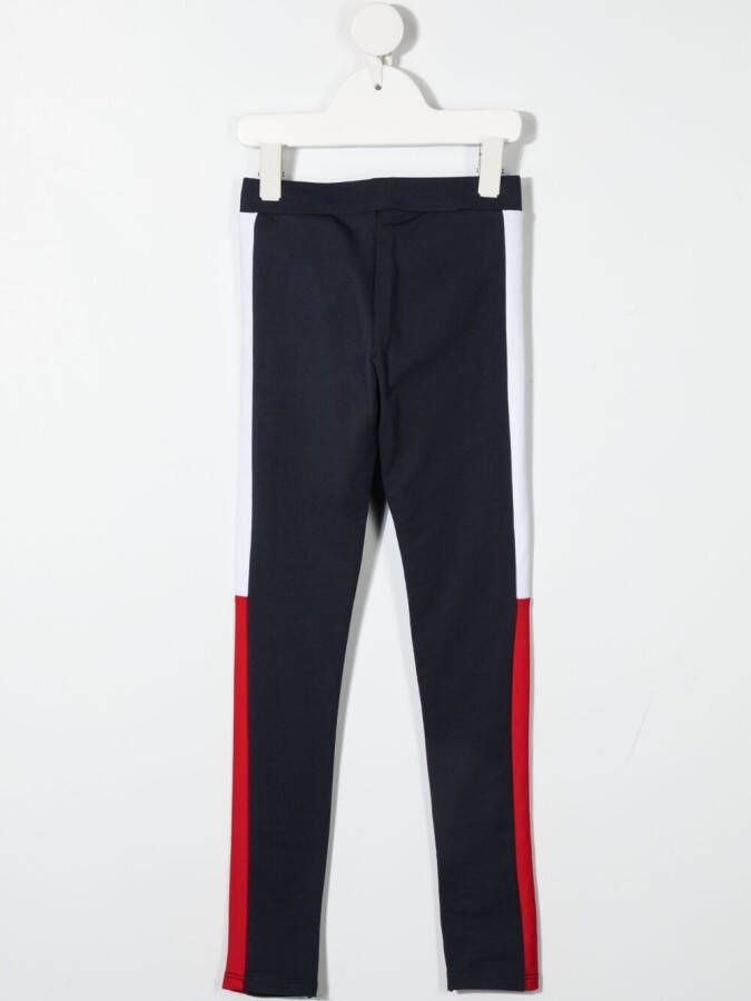 Tommy Hilfiger Junior Trainingsbroek met zijstreep Blauw