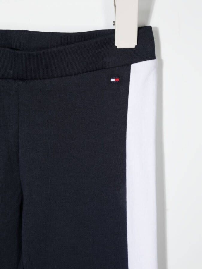 Tommy Hilfiger Junior Trainingsbroek met zijstreep Blauw