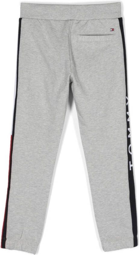 Tommy Hilfiger Junior Trainingsbroek van biologisch katoen Grijs