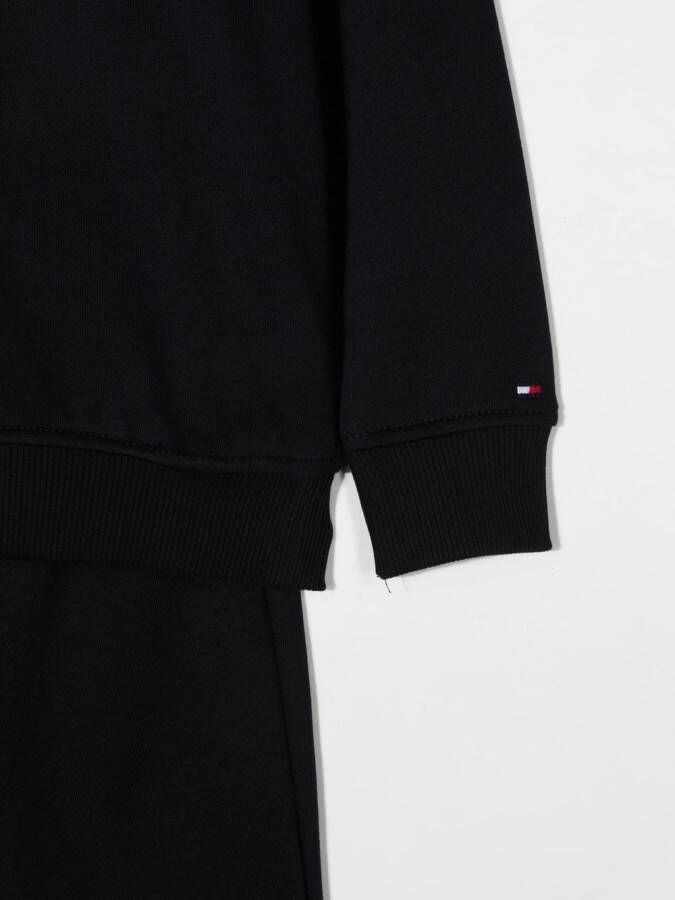 Tommy Hilfiger Junior Trainingspak met logoprint Blauw