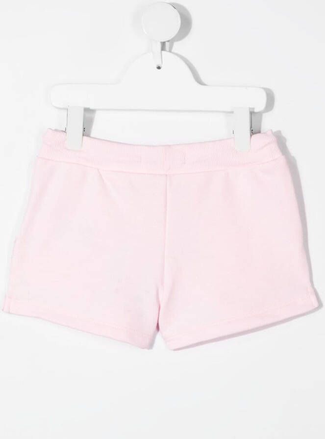 Tommy Hilfiger Junior Trainingsshorts met logo Roze