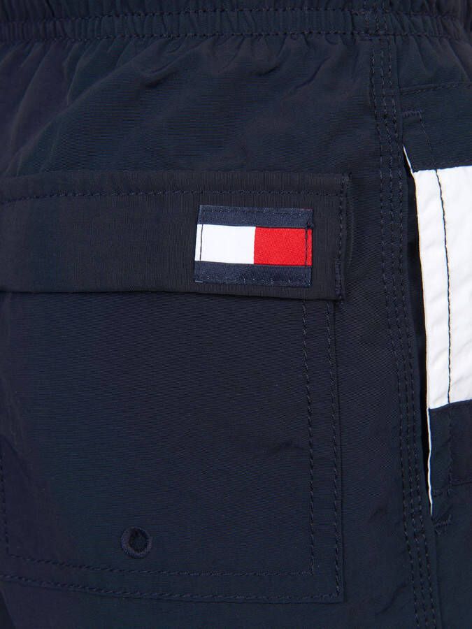 Tommy Hilfiger Junior Zwembroek met logopatch Blauw