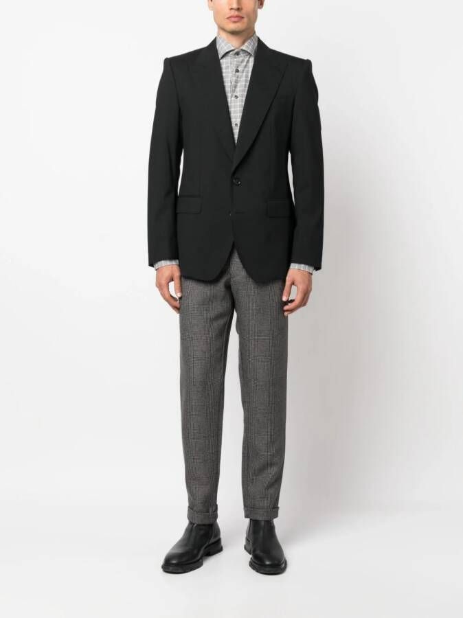 Tommy Hilfiger Broek met geborduurd logo Grijs