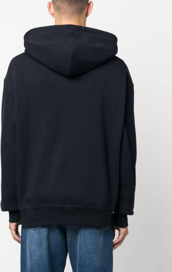 Tommy Hilfiger Hoodie met geborduurd logo Blauw