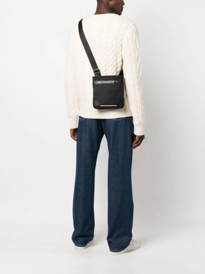 Tommy Hilfiger Messengertas met logo Zwart