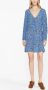 Tommy Hilfiger Mini-jurk met bloemenprint Blauw - Thumbnail 3