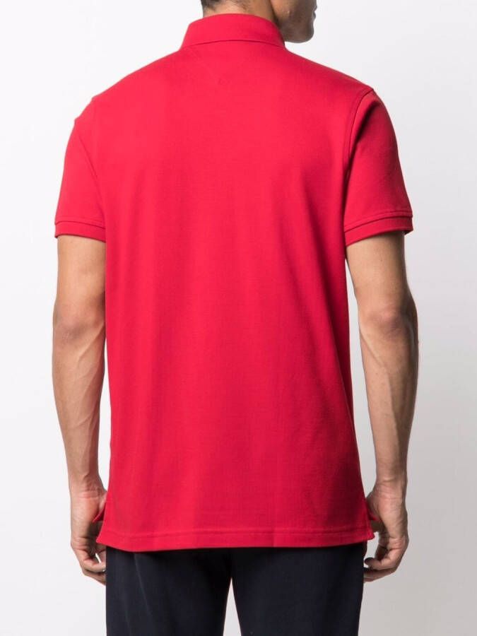 Tommy Hilfiger Poloshirt met geborduurd logo Rood