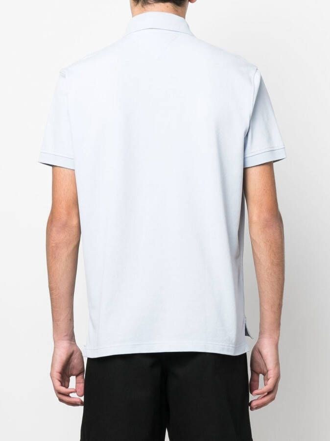 Tommy Hilfiger Poloshirt met logopatch Blauw