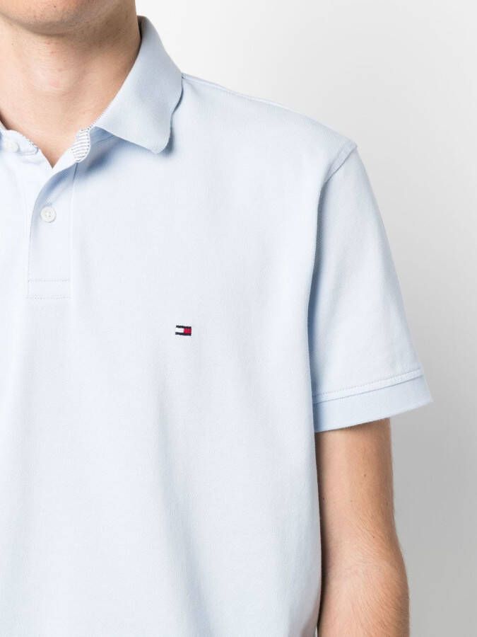 Tommy Hilfiger Poloshirt met logopatch Blauw
