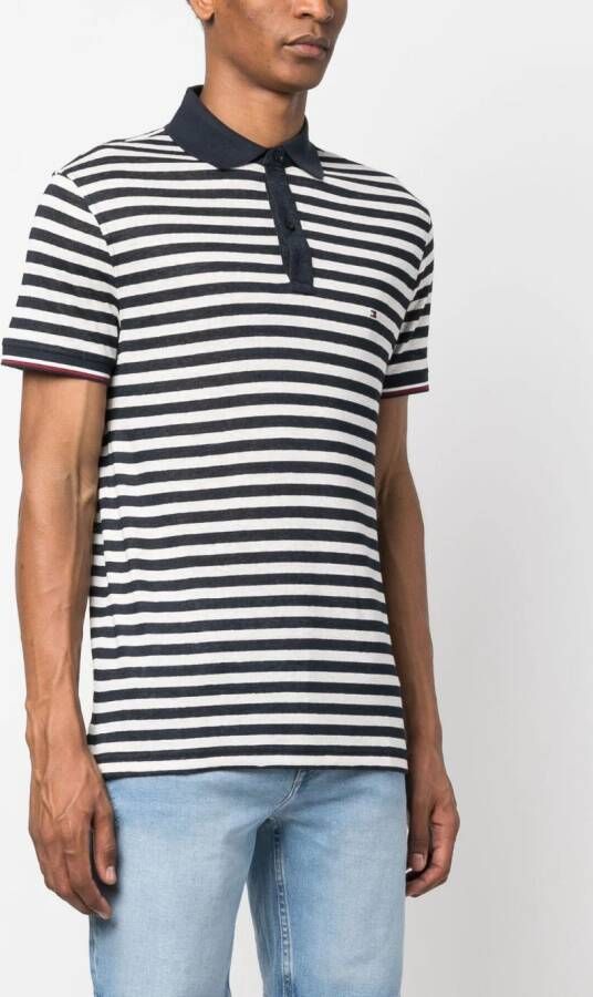 Tommy Hilfiger Poloshirt met logopatch Wit