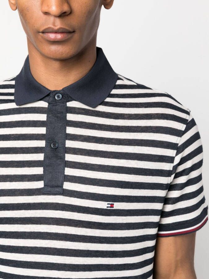 Tommy Hilfiger Poloshirt met logopatch Wit