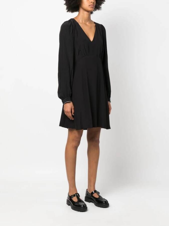 Tommy Hilfiger Flared jurk Zwart