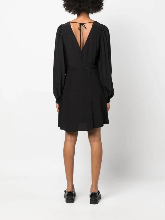 Tommy Hilfiger Flared jurk Zwart