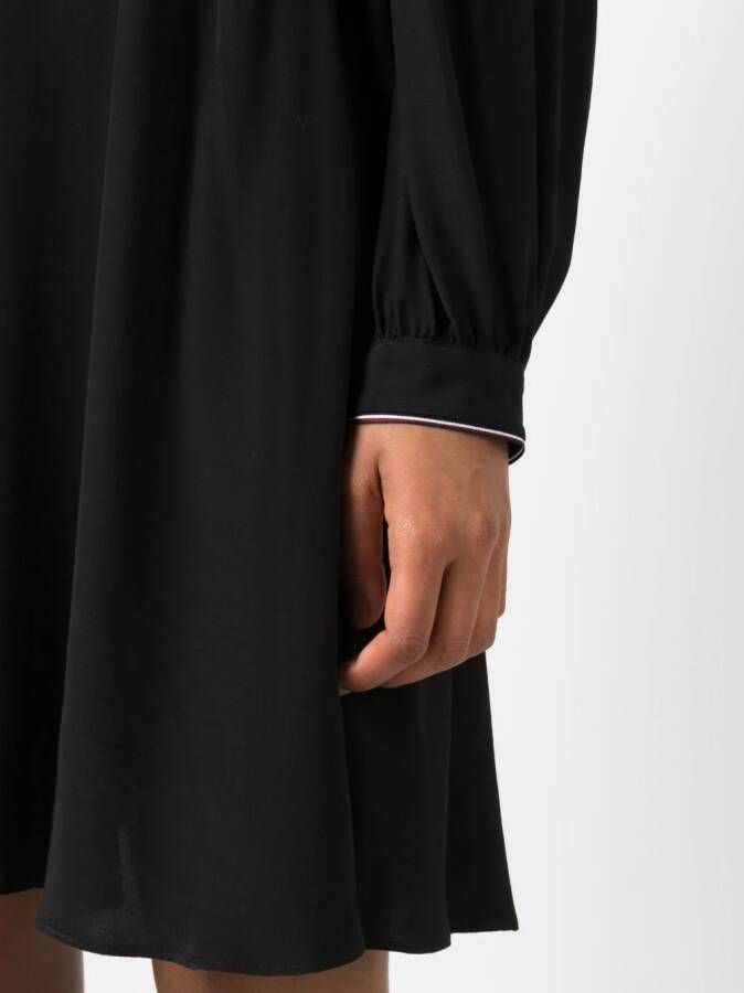 Tommy Hilfiger Flared jurk Zwart