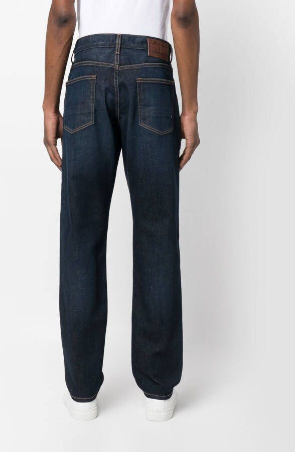 Tommy Hilfiger Regular jeans met Mercer print Blauw