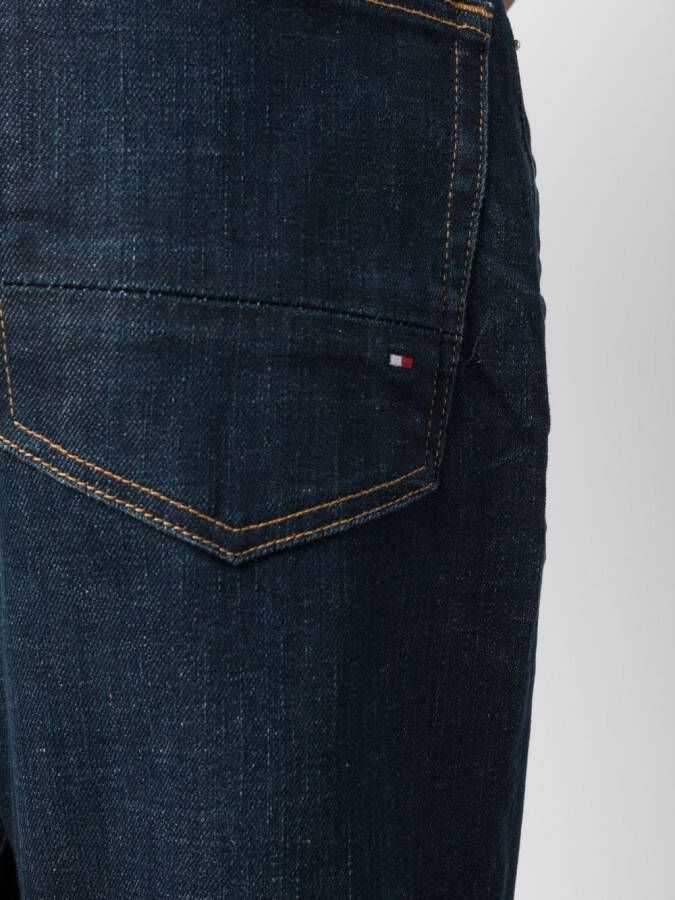 Tommy Hilfiger Regular jeans met Mercer print Blauw
