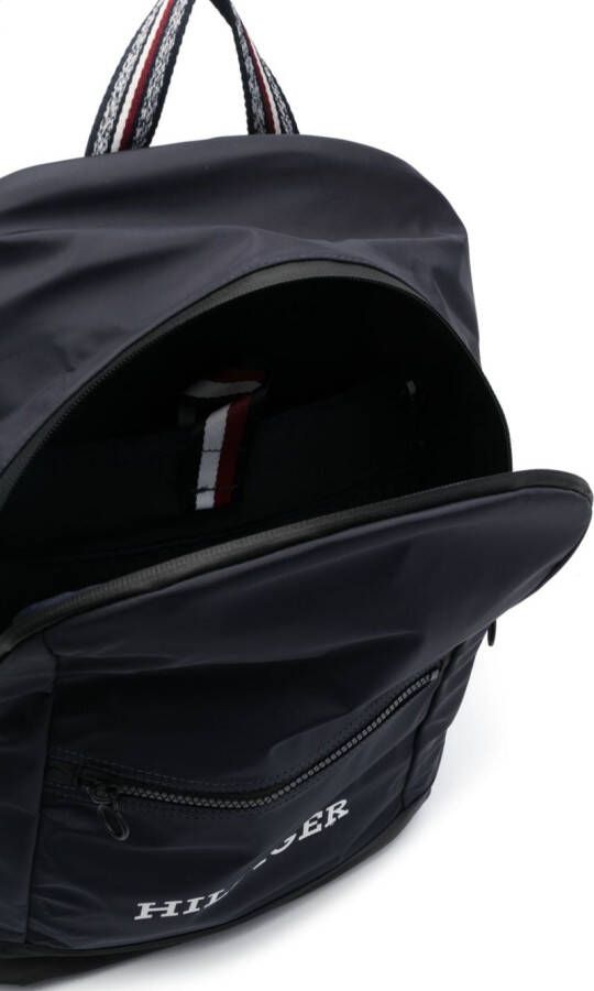 Tommy Hilfiger Rugzak met geborduurd logo Blauw