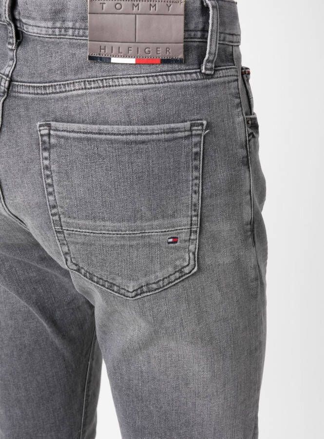 Tommy Hilfiger Slim-fit jeans Grijs