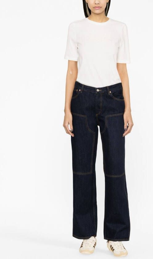 Tommy Hilfiger T-shirt met borduurwerk Wit