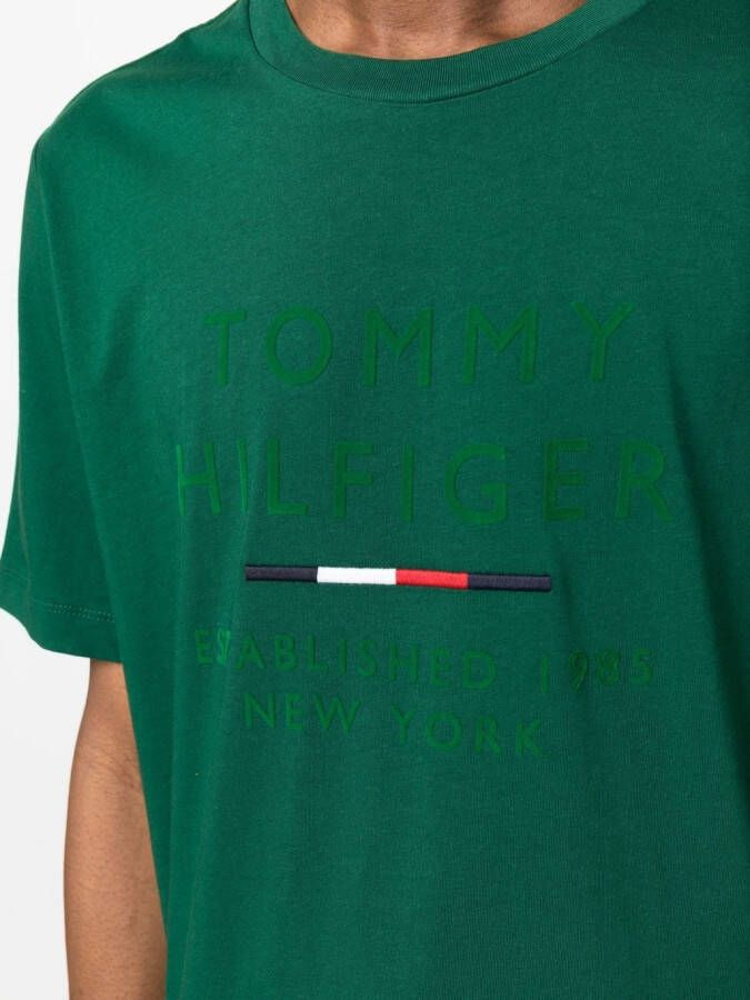 Tommy Hilfiger T-shirt met print Groen